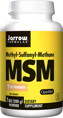 Jarrow Formulas MSM (Methyl-Sulfonyl-Methane Sulfur), Powder - 200g