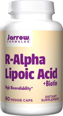 Jarrow Formulas R-Alpha Lipoic Acid + Biotin - 60 caps