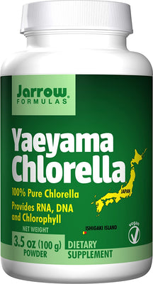 Jarrow Formulas Yaeyama Chlorella, Powder - 100g