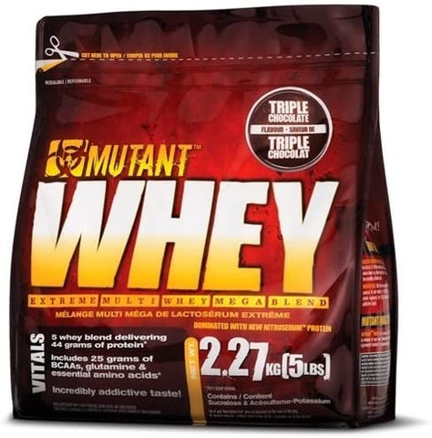 Mutant Whey, Triple Chocolate - 2270g