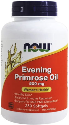 NOW Foods Evening Primrose Oil, 500mg - 250 softgels