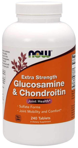 NOW Foods Glucosamine & Chondroitin Extra Strength - 240 tabs