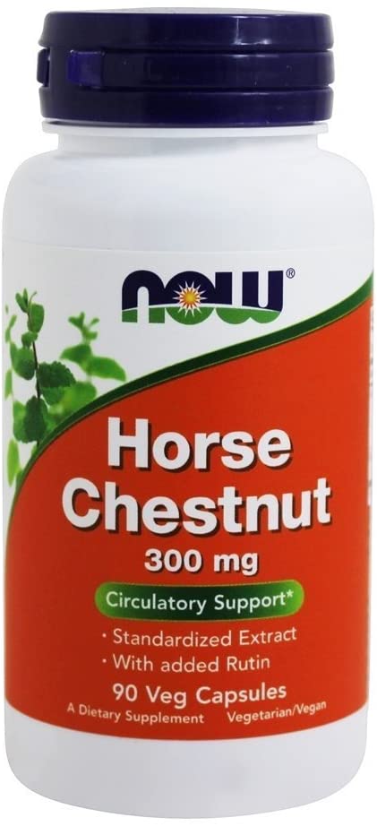 NOW Foods Horse Chestnut, 300mg - 90 vcaps
