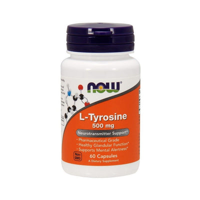 NOW Foods L-Tyrosine, 500mg - 60 caps