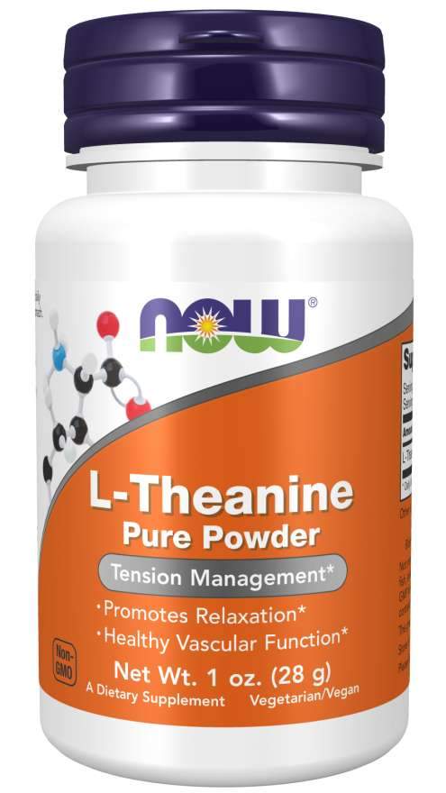 NOW Foods L-Theanine, Pure Powder - 28g