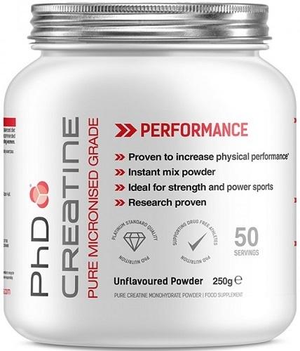 PhD Creatine Monohydrate, Unflavoured - 250g