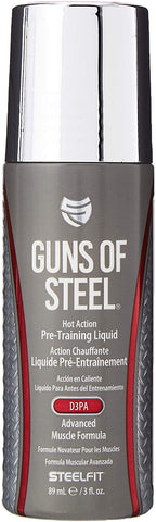 Pro Tan Guns of Steel, Hot Action Pre-Training Liquid - 89 ml.