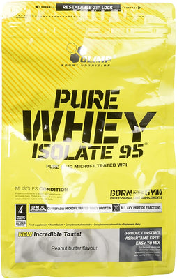 Olimp Nutrition Pure Whey Isolate 95, Peanut Butter - 600g