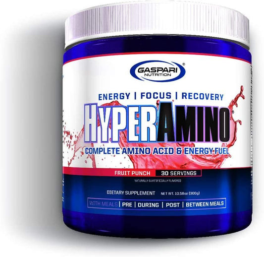 Gaspari Nutrition HyperAmino, Fruit Punch - 300g