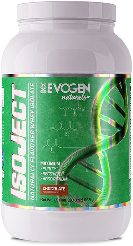 Evogen IsoJect Naturals, Chocolate - 868g