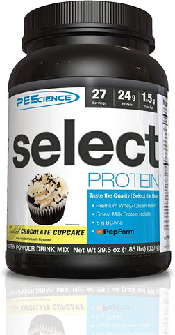 PEScience Select Protein, Frosted Chocolate Cupcake - 905g