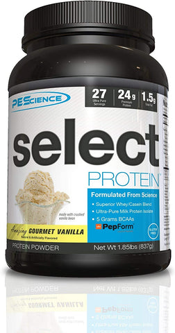 PEScience Select Protein, Amazing Gourmet Vanilla - 837g