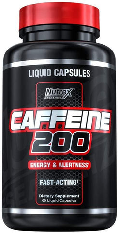 Nutrex Caffeine 200 - 60 liquid caps