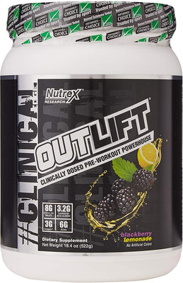 Nutrex OutLift, Blackberry Lemonade - 506g