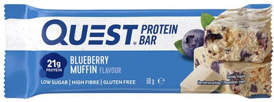 Quest Nutrition Quest Bar, White Chocolate Blueberry Muffin - 12 bars