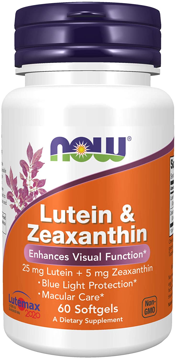 NOW Foods Lutein & Zeaxanthin - 60 softgels