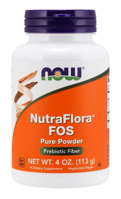 NOW Foods NutraFlora FOS, Pure Powder - 113g