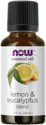NOW Foods Essential Oil, Lemon & Eucalyptus Blend - 30 ml.