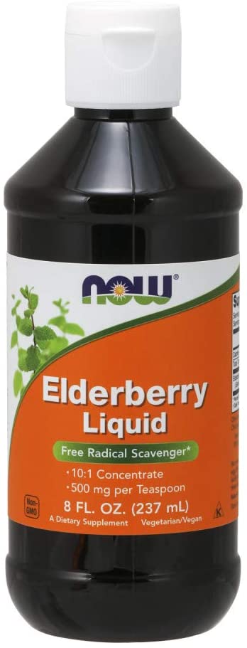 NOW Foods Elderberry, Liquid - 237 ml.