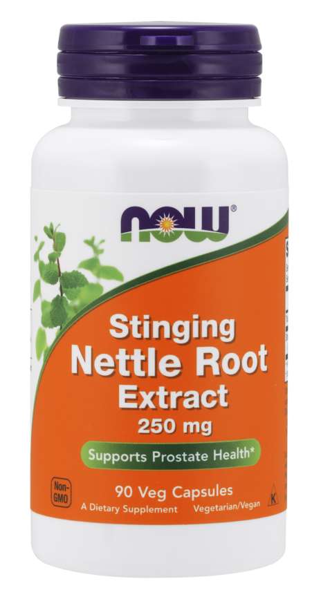 NOW Foods Stinging Nettle Root Extract, 250mg - 90 vcaps
