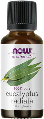 NOW Foods Essential Oil, Eucalyptus Radiata Oil - 30 ml.