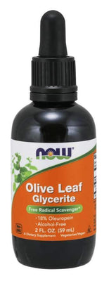 NOW Foods Olive Leaf Glycerite - 60 ml.
