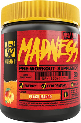 Mutant Madness, Peach Mango - 225g