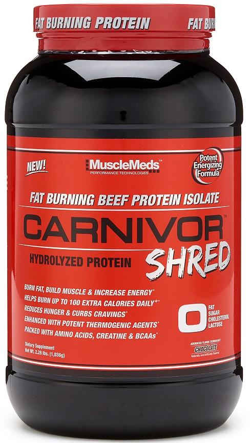 MuscleMeds Carnivor Shred, Chocolate - 1036g