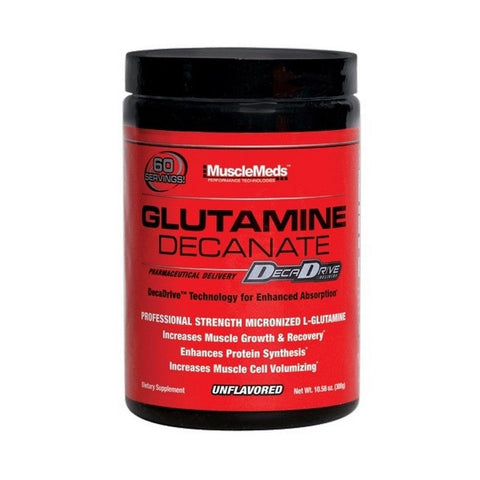 MuscleMeds Glutamine Decanate, Unflavored - 300g