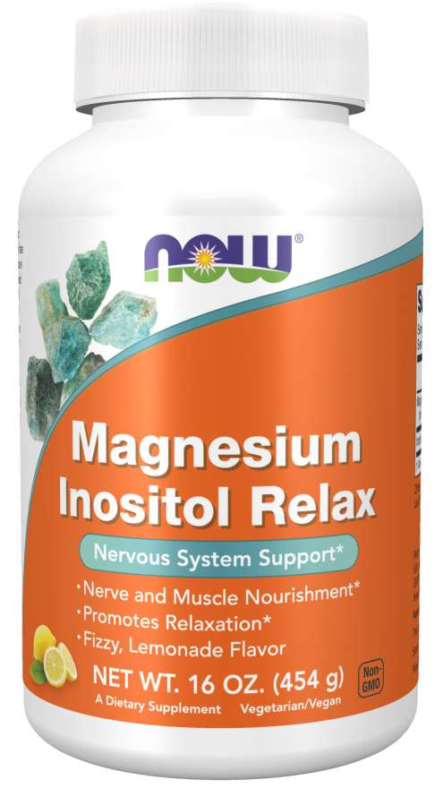 NOW Foods Magnesium Inositol Relax Powder - 454g