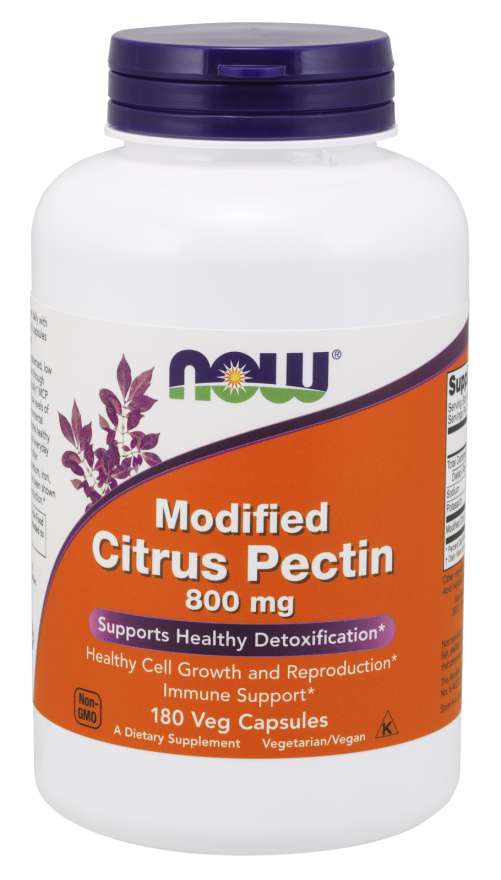NOW Foods Modified Citrus Pectin, 800mg - 180 vcaps