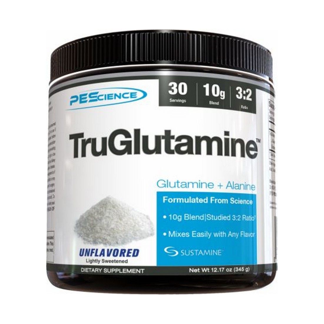 PEScience TruGlutamine, Unflavored - 345g