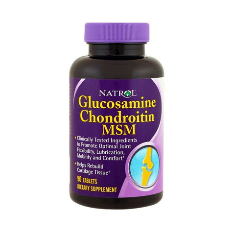 Natrol Glucosamine Chondroitin MSM - 90 tabs