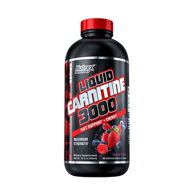 Nutrex Liquid Carnitine 3000, Berry Blast - 480 ml.