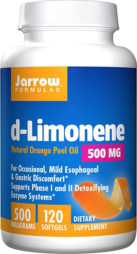 Jarrow Formulas d-Limonene, 500mg - 120 softgels