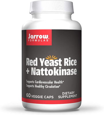 Jarrow Formulas Red Yeast Rice + Nattokinase - 60 vcaps