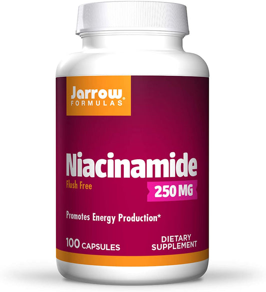 Jarrow Formulas Niacinamide, 250mg (Flush Free) - 100 caps