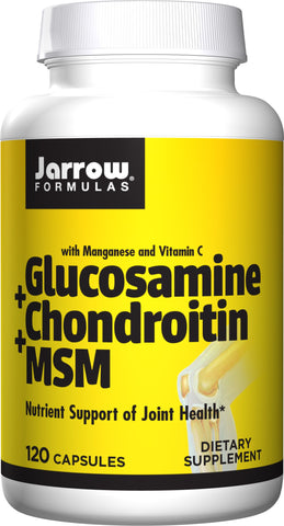 Jarrow Formulas Glucosamine + Chondroitin - 120 caps