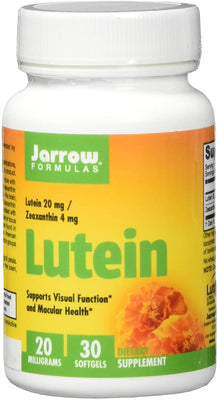 Jarrow Formulas Lutein, 20mg - 30 softgels