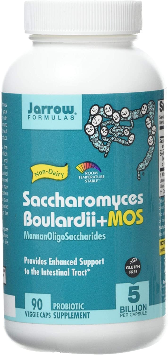 Jarrow Formulas Saccharomyces Boulardii + MOS - 90 vcaps