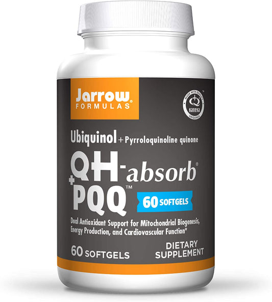 Jarrow Formulas Ubiquinol QH-absorb + PQQ - 60 softgels