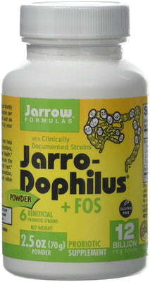Jarrow Formulas Jarro-Dophilus + FOS, Powder - 70g