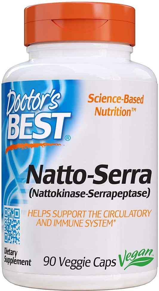 Doctor's Best Natto-Serra - 90 vcaps