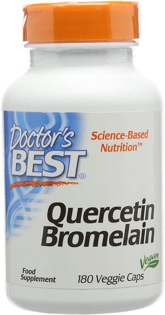Doctor's Best Quercetin Bromelain - 180 vcaps