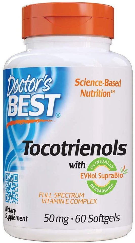 Doctor's Best Tocotrienols, 50mg - 60 softgels