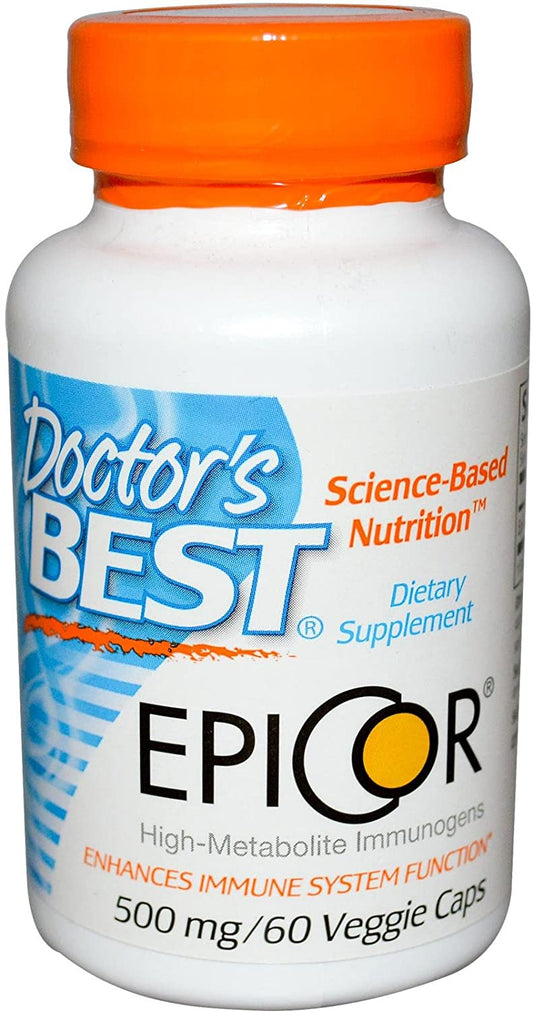 Doctor's Best Epicor, 500mg - 60 vcaps