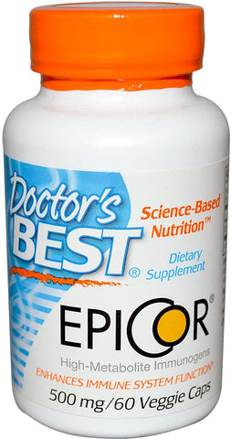 Doctor's Best Epicor, 500mg - 60 vcaps