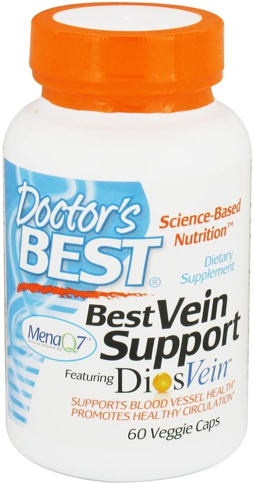 Doctor's Best Vein Support with DiosVein and MenaQ7 - 60 vcaps