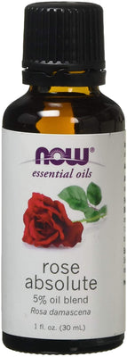 NOW Foods Essential Oil, Rose Absolute Oil - 30 ml.