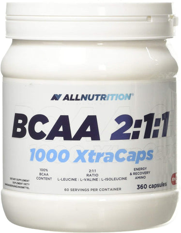 Allnutrition BCAA 2:1:1 1000 Xtra Caps - 360 caps